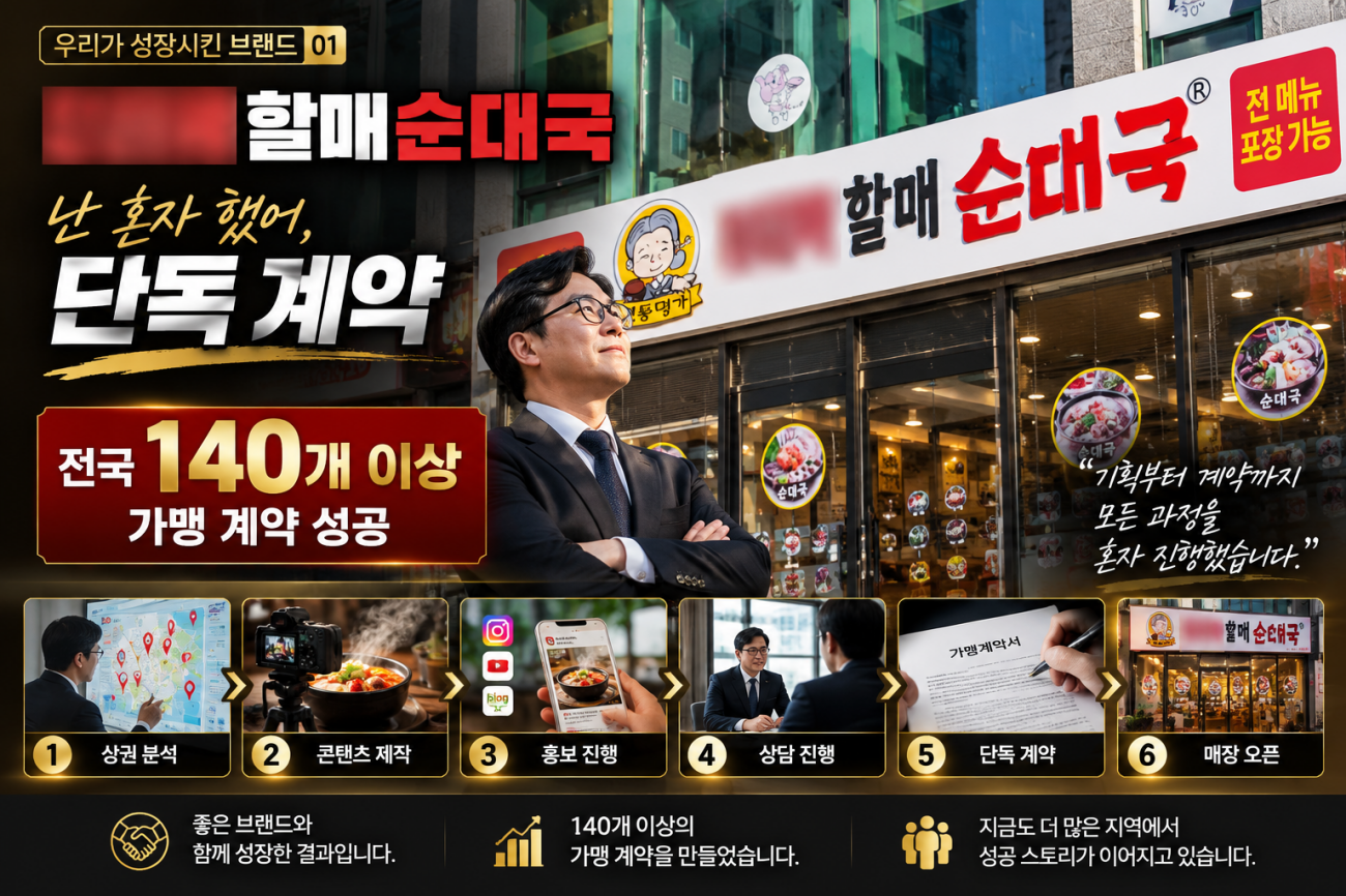 브랜드는 시작입니다. 성장은 성공창업컨설팅입니다.