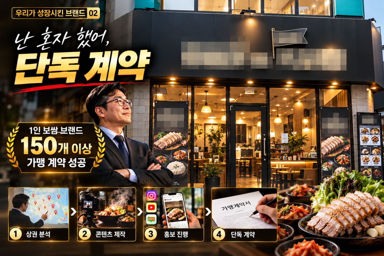 브랜드는 시작입니다. 성장은 성공창업컨설팅입니다.